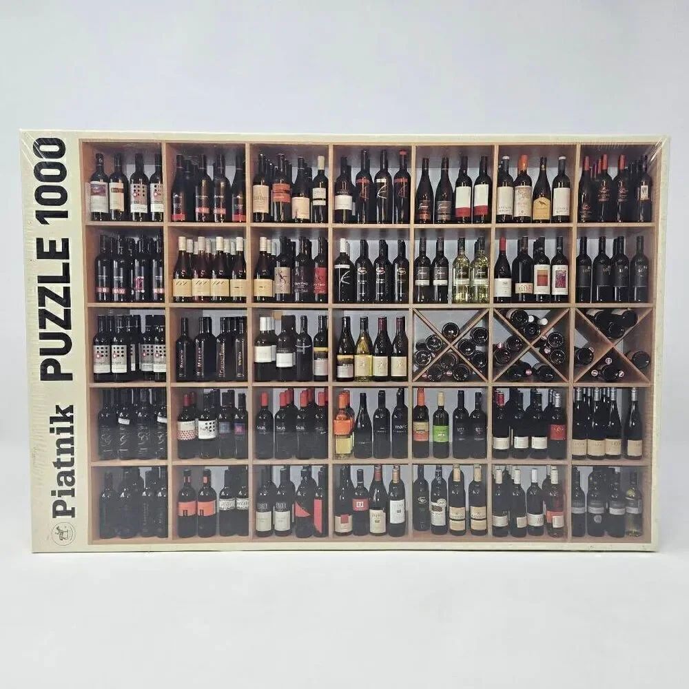 PIATNIK 1000 PIECE PUZZLE WINE GALLERY MADE IN AUSTRIA 26.7" X 18.8" NEW